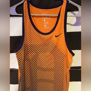 Orange Tigers tri blend Nike tee